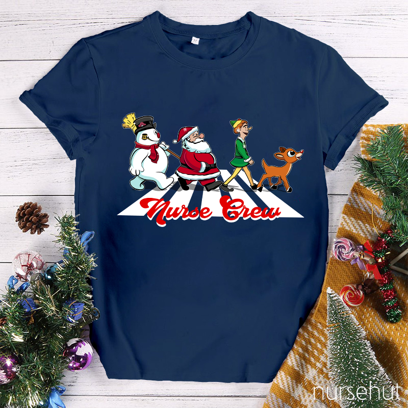 Christmas Nurse Crew Nurse T-Shirt