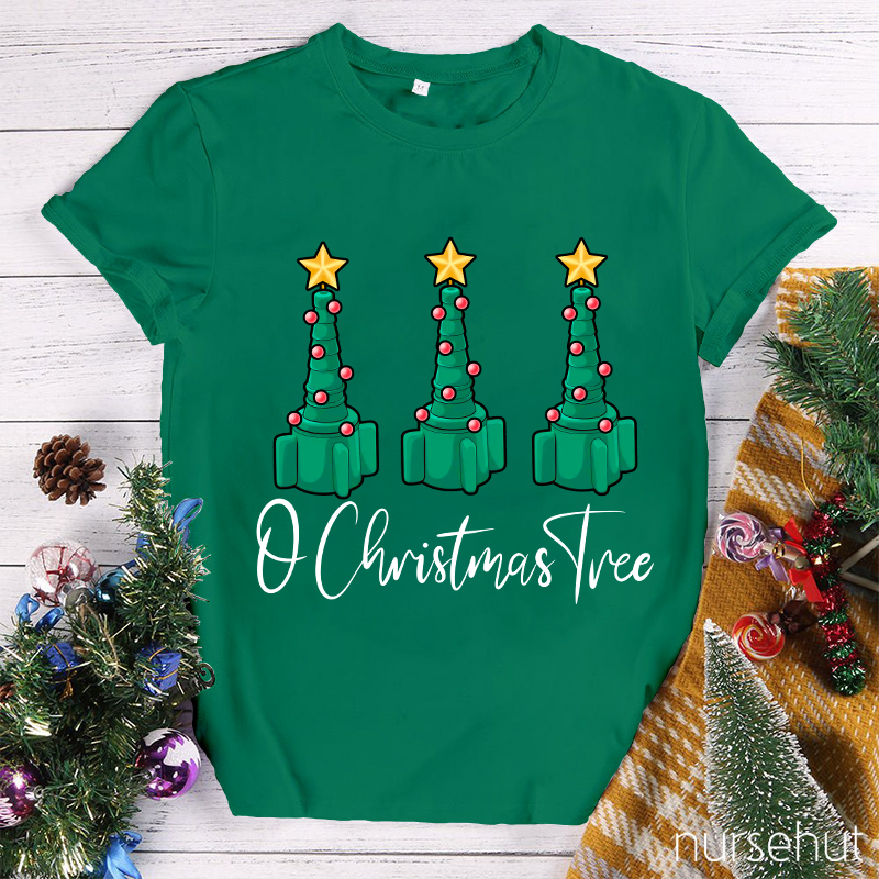 O Christmas Tree Nurse T-Shirt