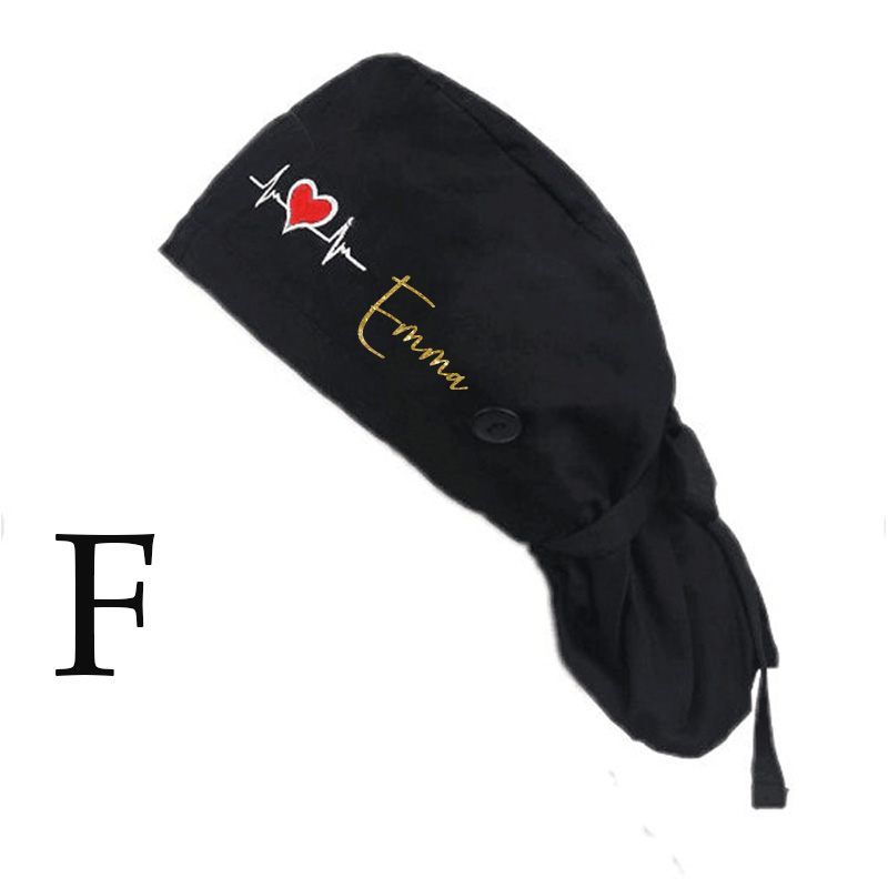 Personalzide Nurse Scrub Caps