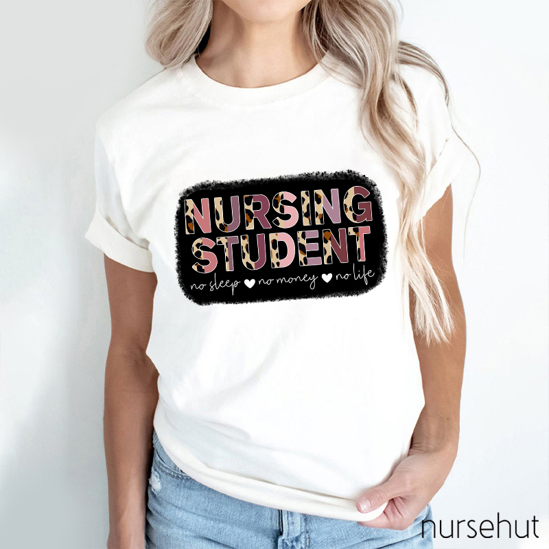 No Sleep No Student No Life T-Shirt