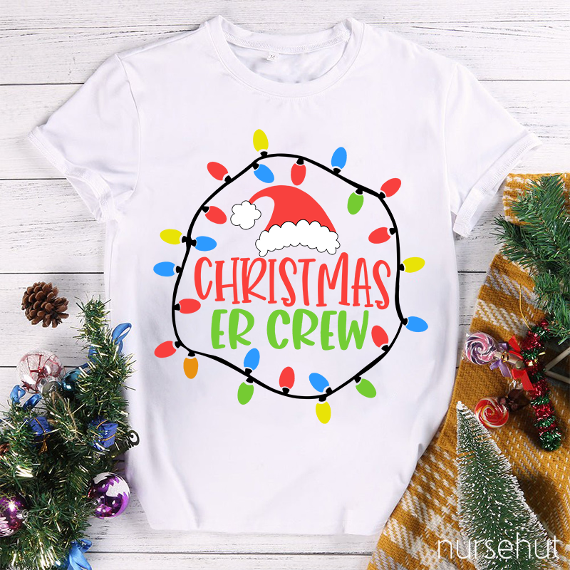 Christmas ER Crew Nurse T-Shirt