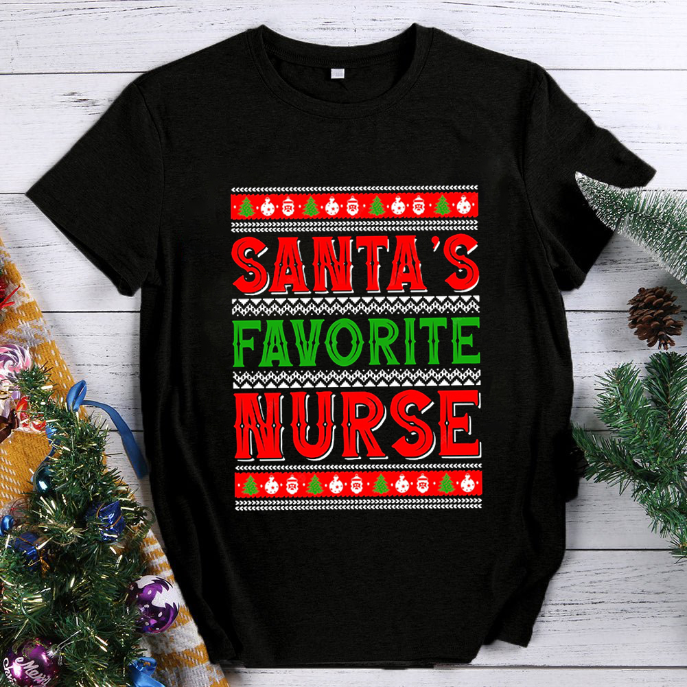 To Be Santa 's Favorite T-Shirt