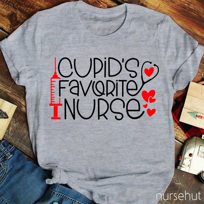 Cupid's Favorite Nurse T-Shirt