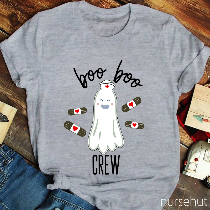 Boo Boo Crew Nurse for Halloween T-Shirt