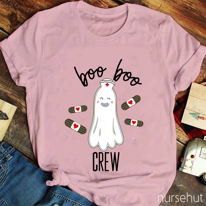 Boo Boo Crew Nurse for Halloween T-Shirt