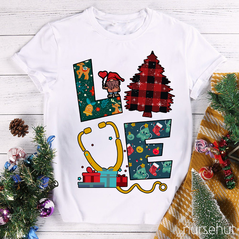 We Wish You A Merry Christmas Nurse T-Shirt