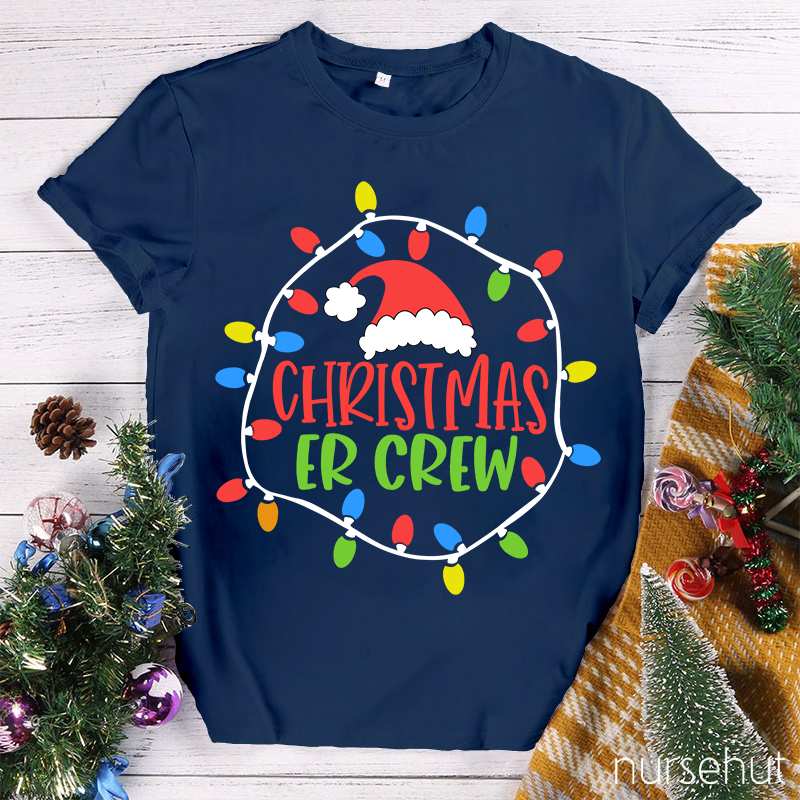 Christmas ER Crew Nurse T-Shirt