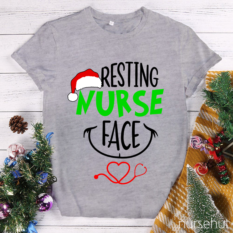 Resting Nurse Face Nurse T-Shirt