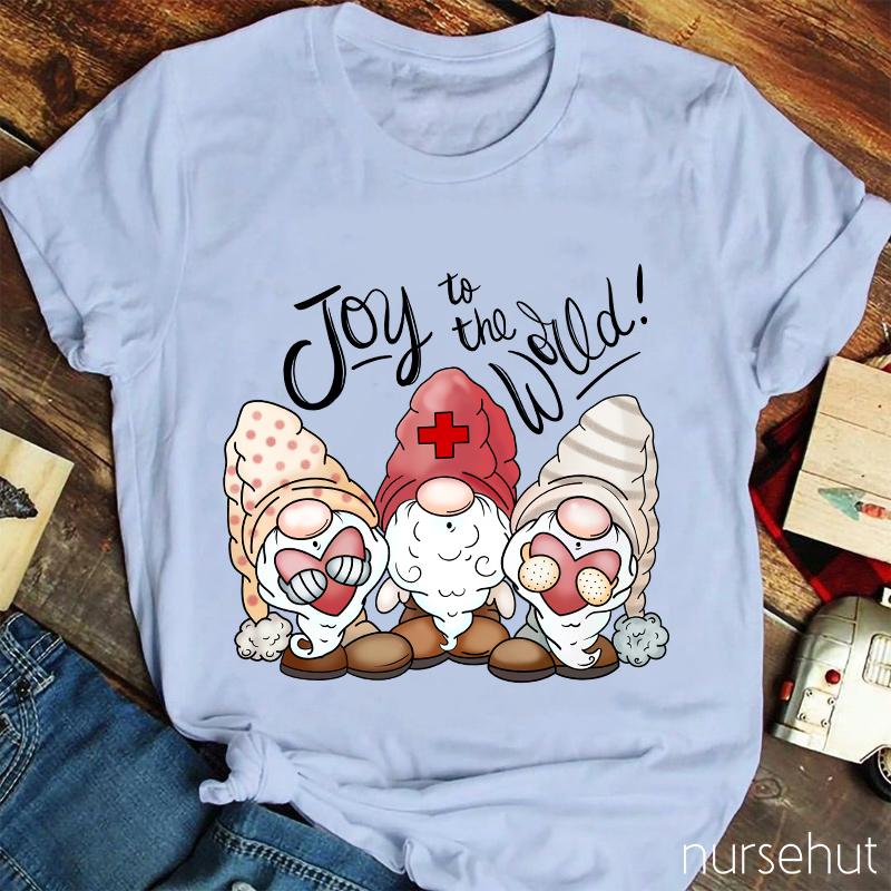 Joy To The World Nurse T-Shirt