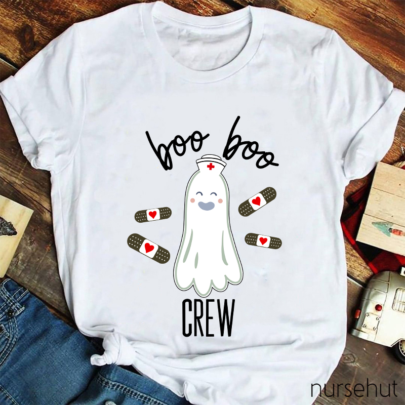Boo Boo Crew Nurse for Halloween T-Shirt