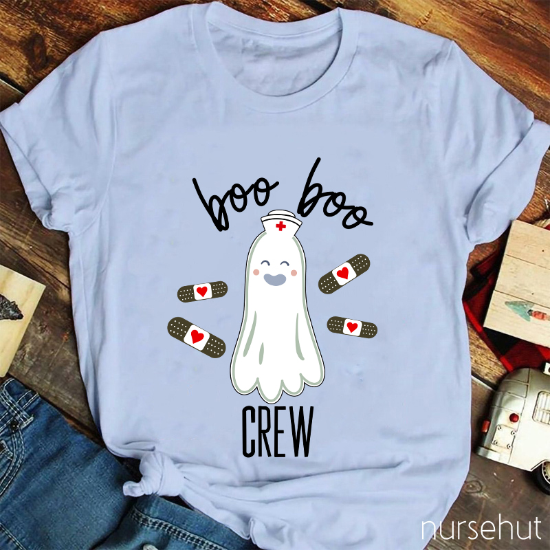 Boo Boo Crew Nurse for Halloween T-Shirt