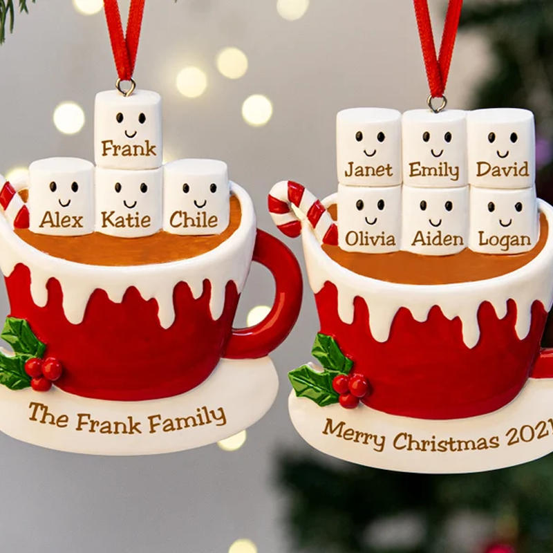 Personalized Christmas Family Ornament