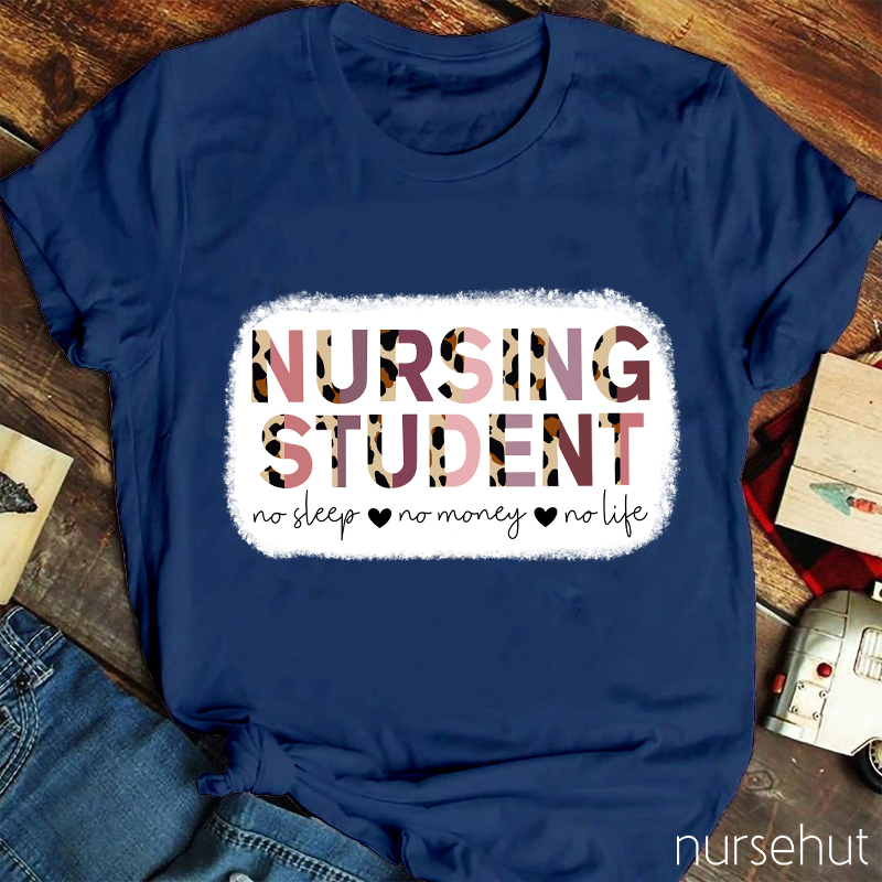 No Sleep No Student No Life T-Shirt