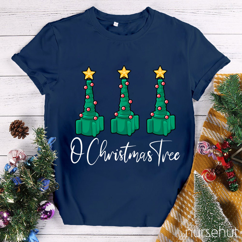 O Christmas Tree Nurse T-Shirt