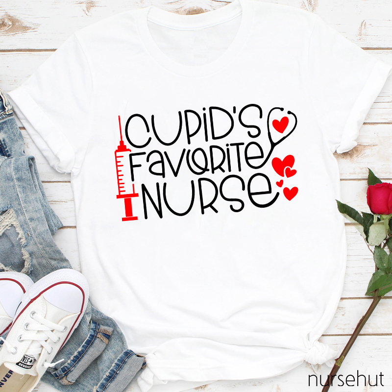 Cupid's Favorite Nurse T-Shirt
