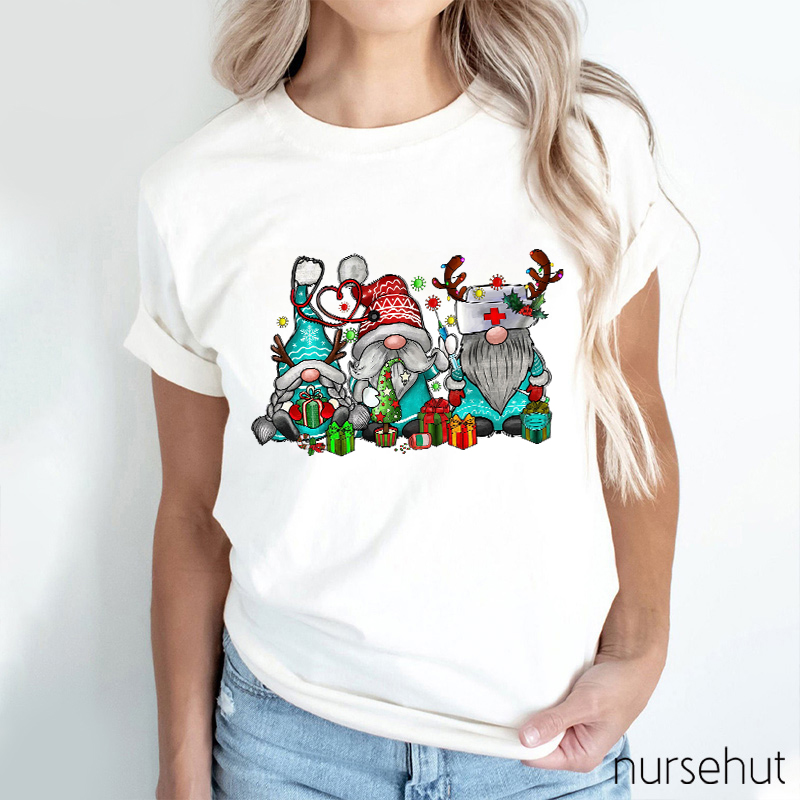 Merry Christmas The Most Beautiful People Nurse T-Shirt