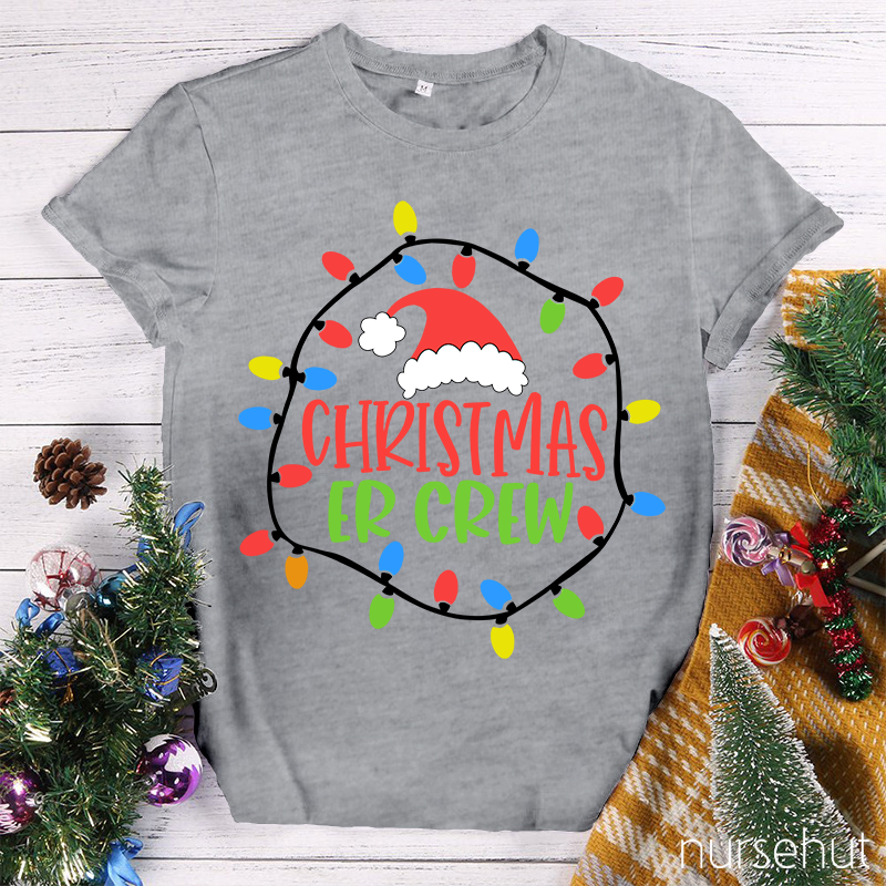 Christmas ER Crew Nurse T-Shirt