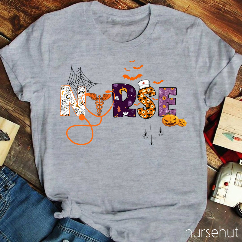 Nurses Also Celebrate Halloween T-Shirt