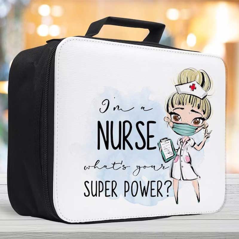 What's Your Superpower Nurse Lunch Bag