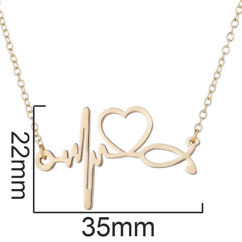 ECG Nurse Necklace