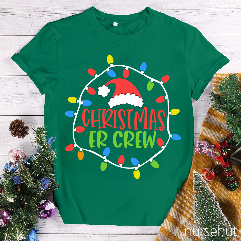 Christmas ER Crew Nurse T-Shirt
