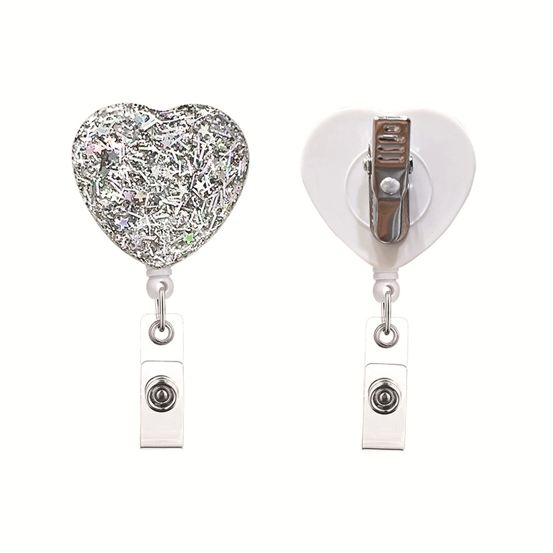 Shining Heart Nurse Badge Reel