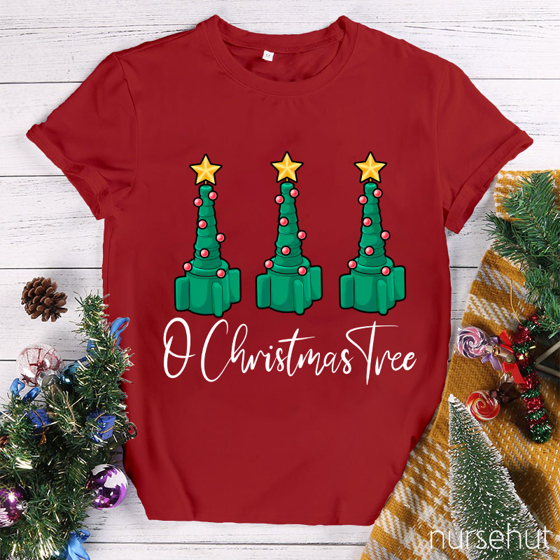 O Christmas Tree Nurse T-Shirt