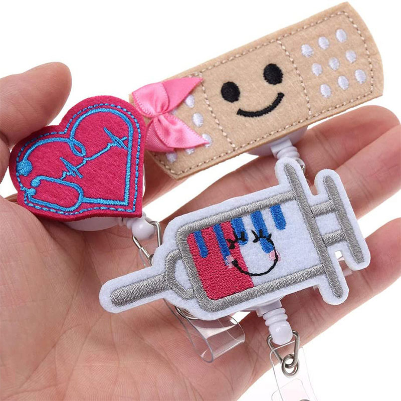 Medical Element Nurse Badge Reel