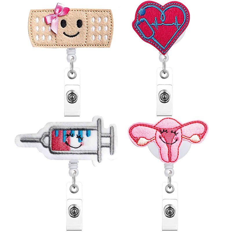 Medical Element Nurse Badge Reel