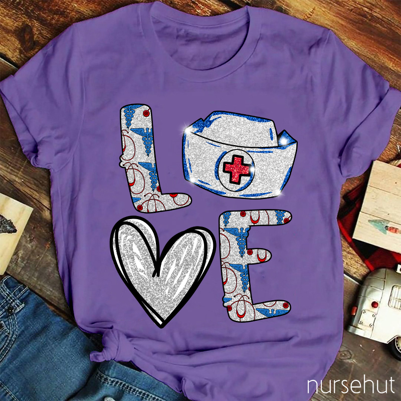 Do Things With Love Nurse T-Shirt