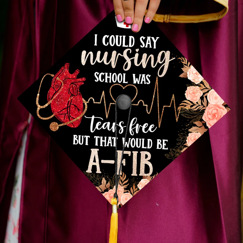 Nurse Graduation Cap Topper