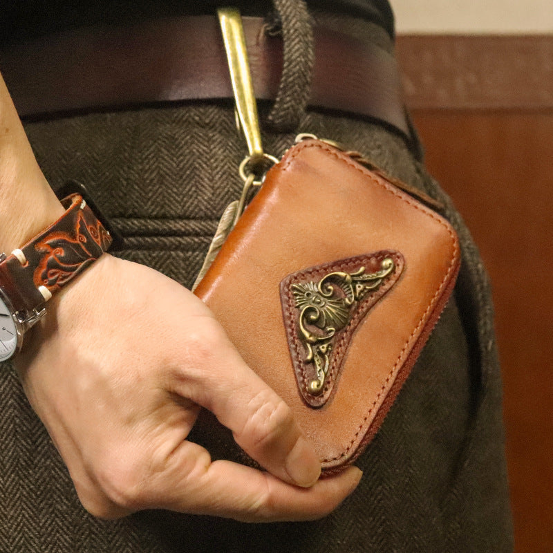 Western Cowboy Style Waist Key Case