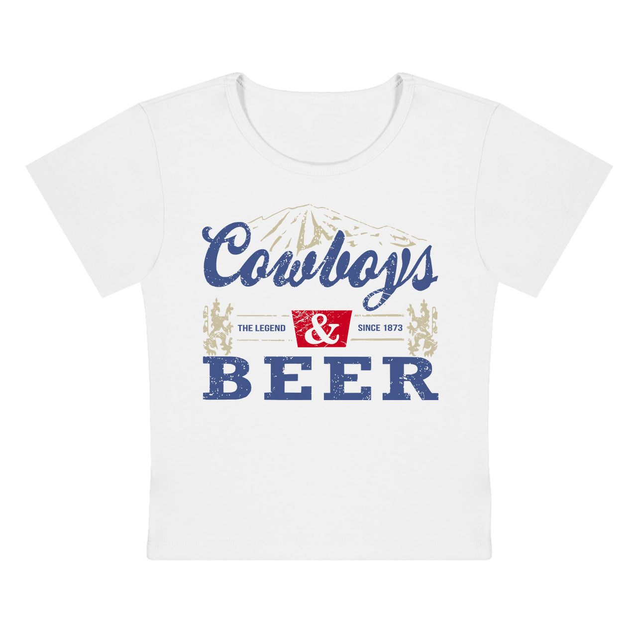 Cowboys and Beer Short Sleeve T-Shirt