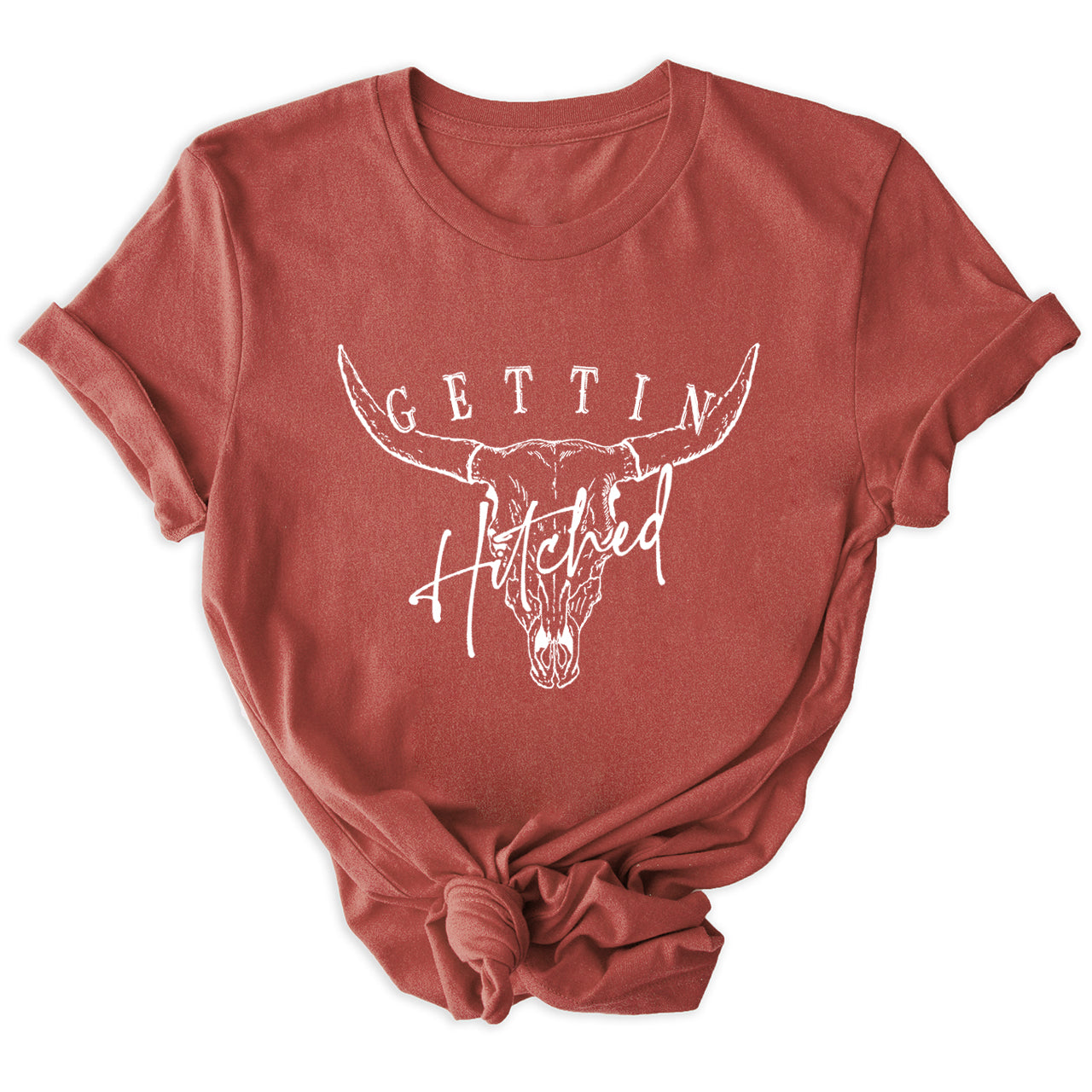 Getting Team Bride Hitched Rowdy Shirts