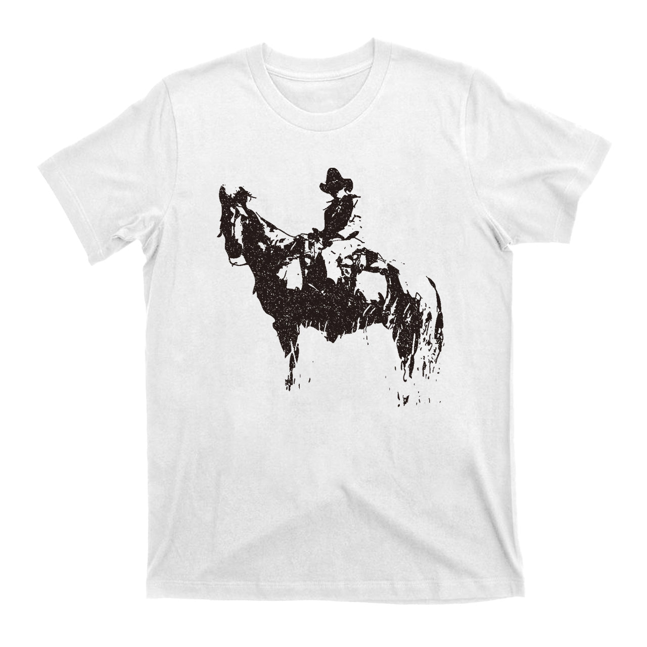 COWBOY And HORSE Western Design T-shirt