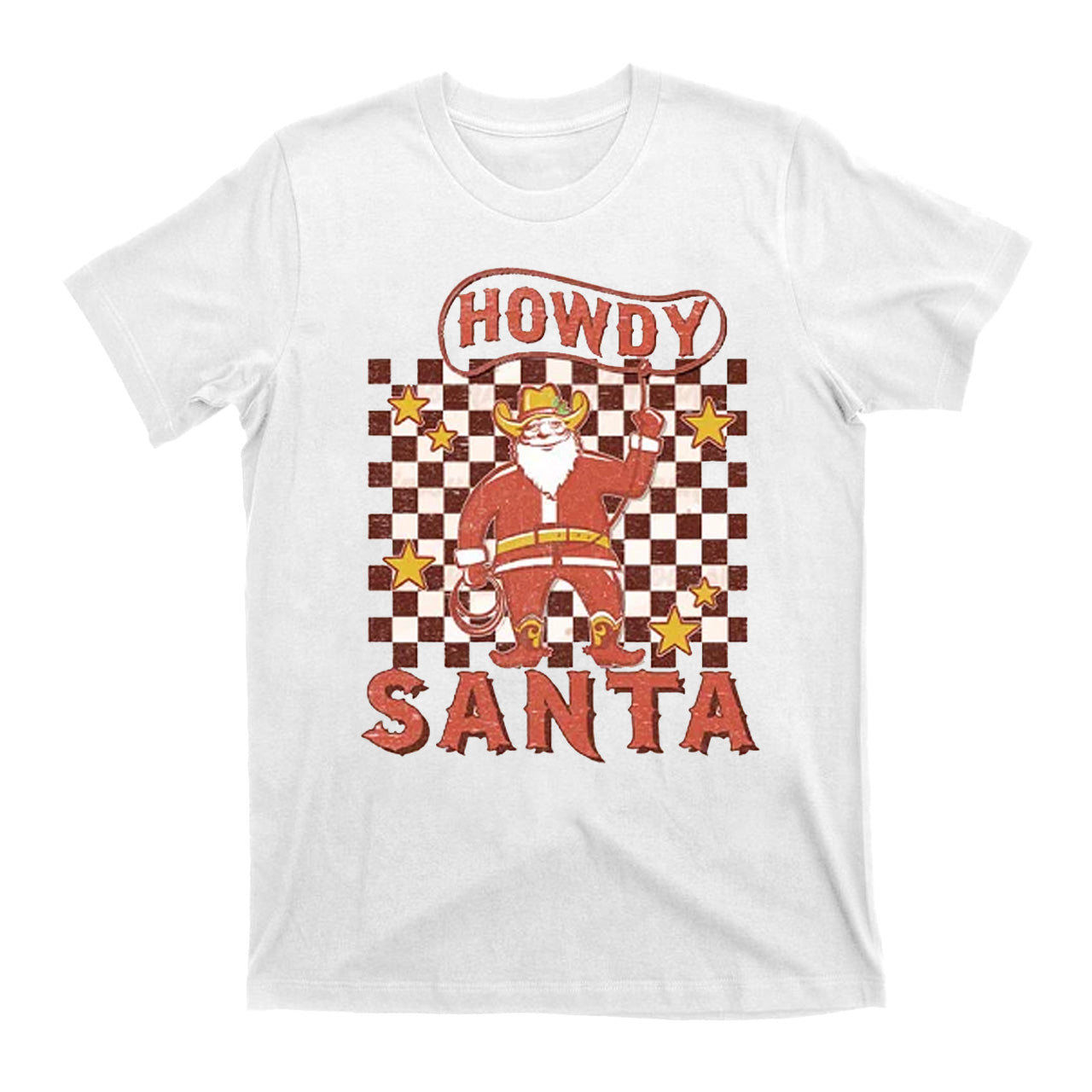 Howdy Santa Western Cowboy T-Shirts
