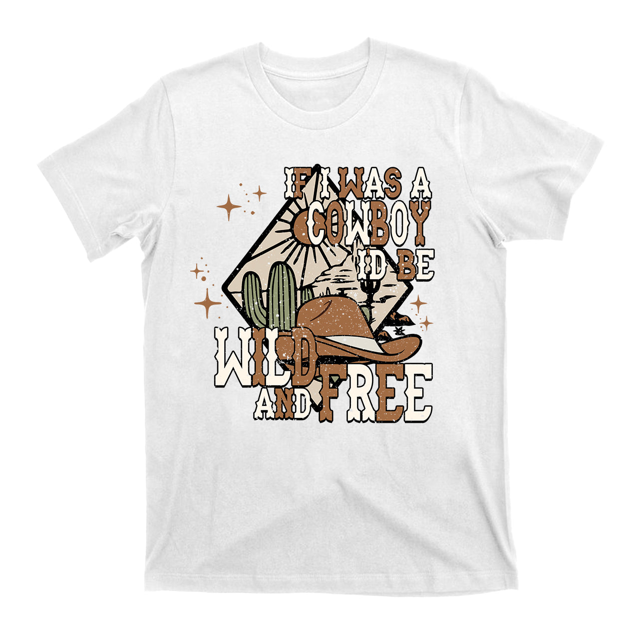 If I Was A Cowboy Country T-Shirts