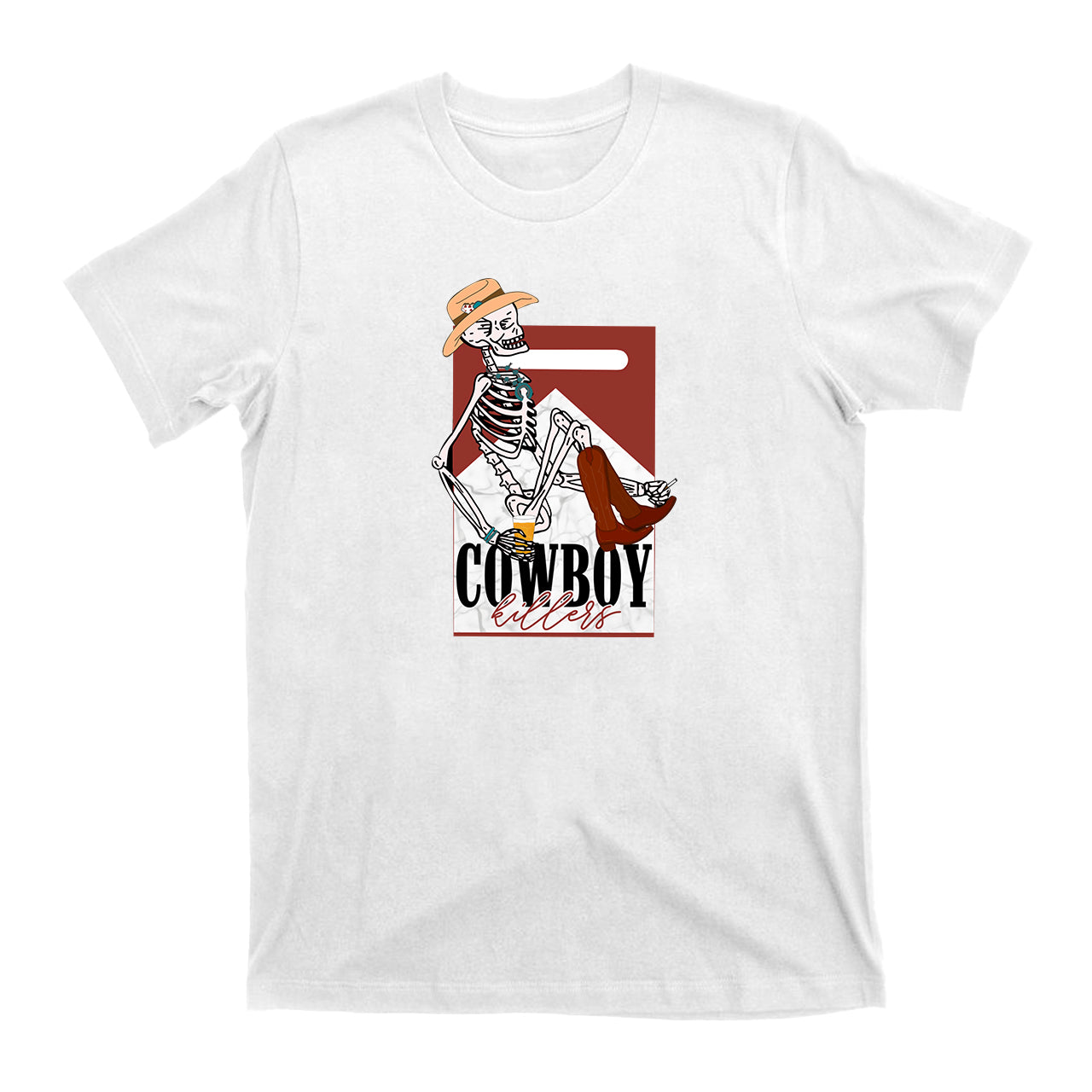 Cowgirl Killer Skeleton Western Shirt