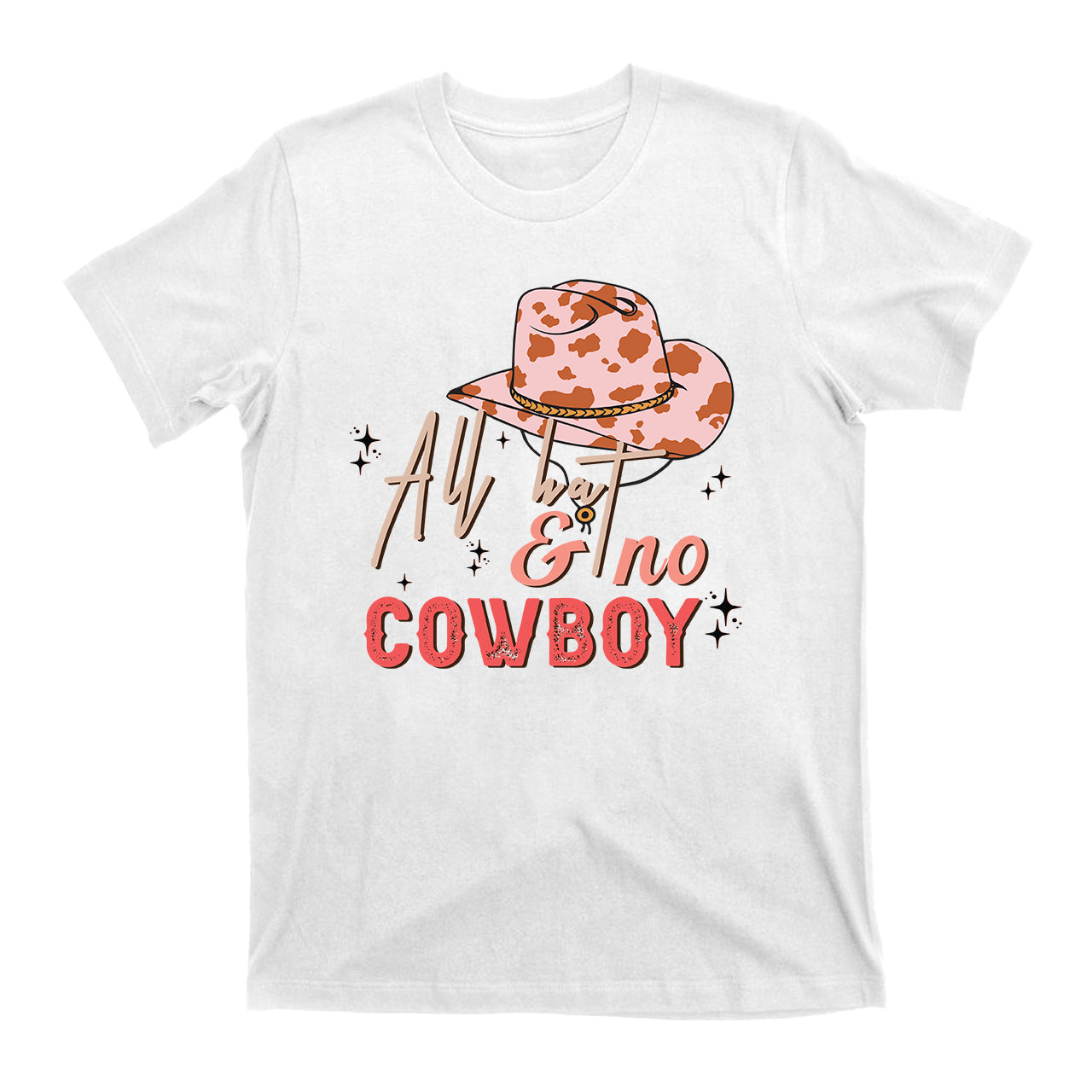 All Hat No Cowboy Vintage Country Cowboy T-Shirt