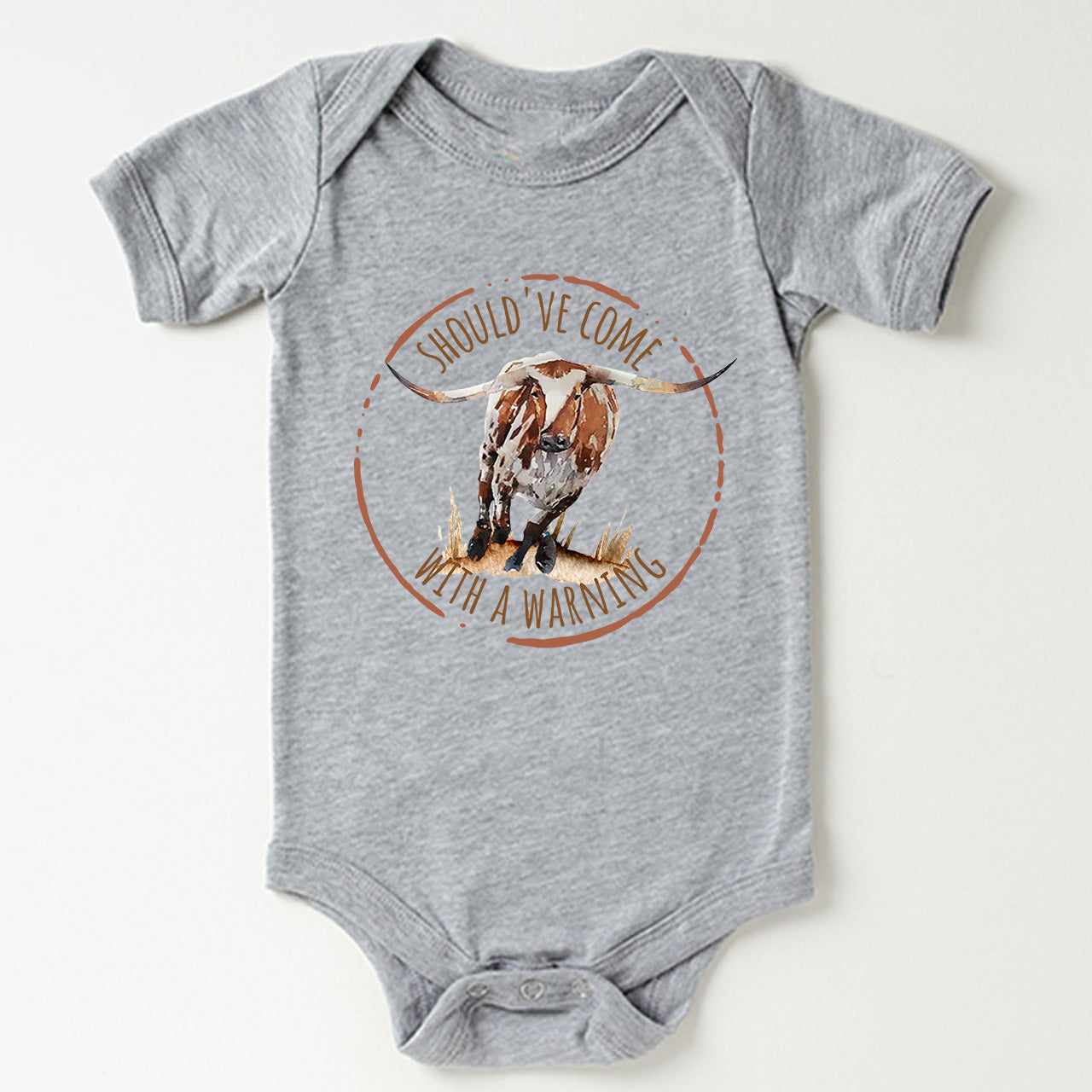 Should've Come With A Warning Baby Bodysuit