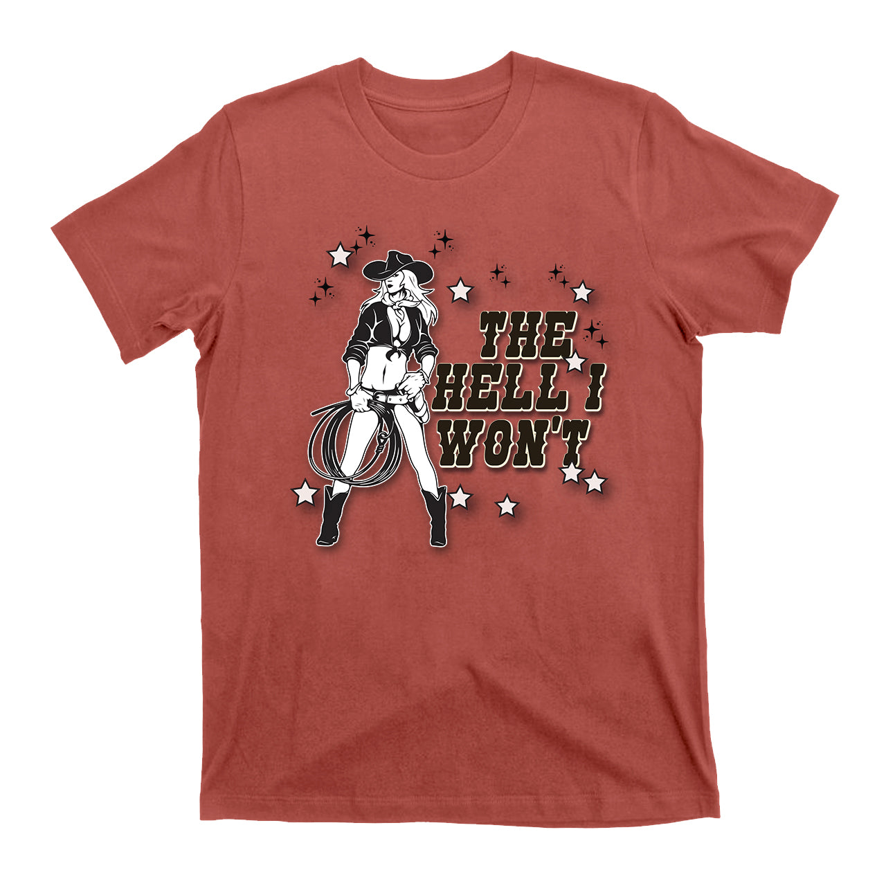 Western Cowgirl-The Hell I Want T-Shirts