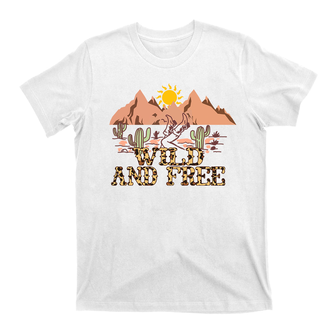 Wild & Free Desert Vintage T-Shirts