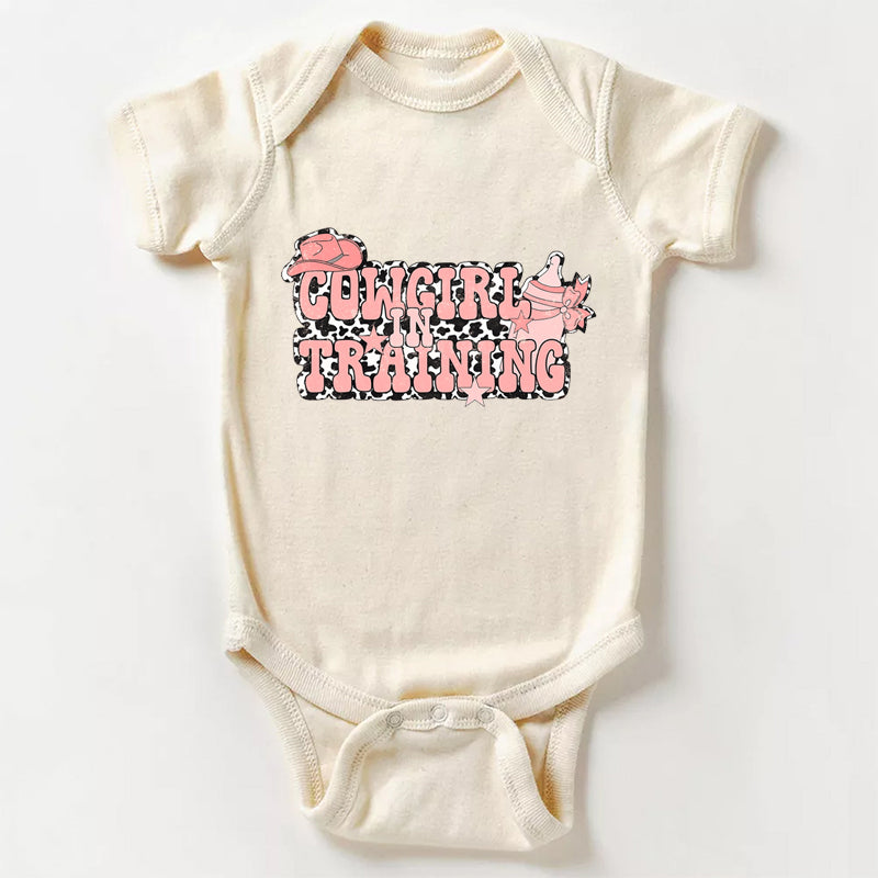 Cowgirl In Training Western Baby Bodysuit