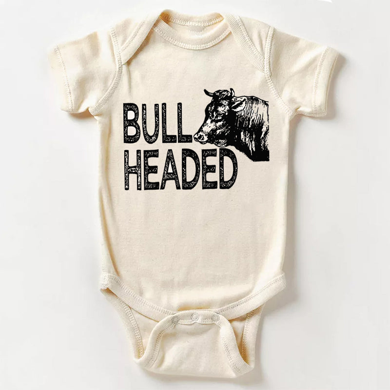Bull Headed Baby Bodysuit