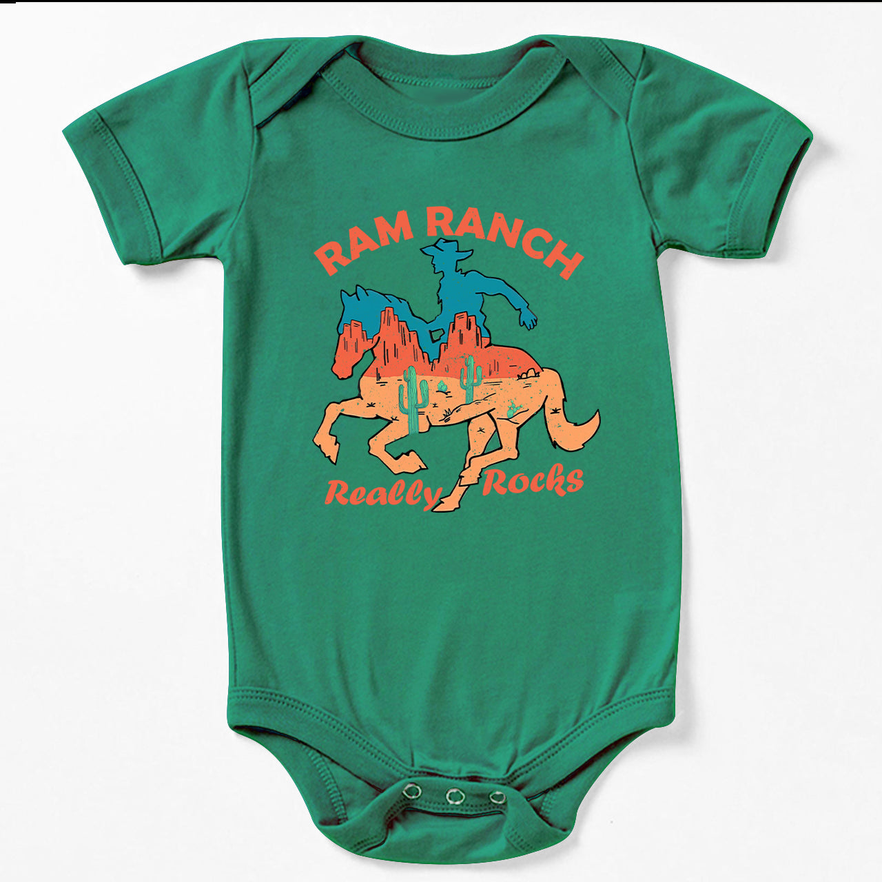 Ram Ranch Really Rocks Baby Bodysuit