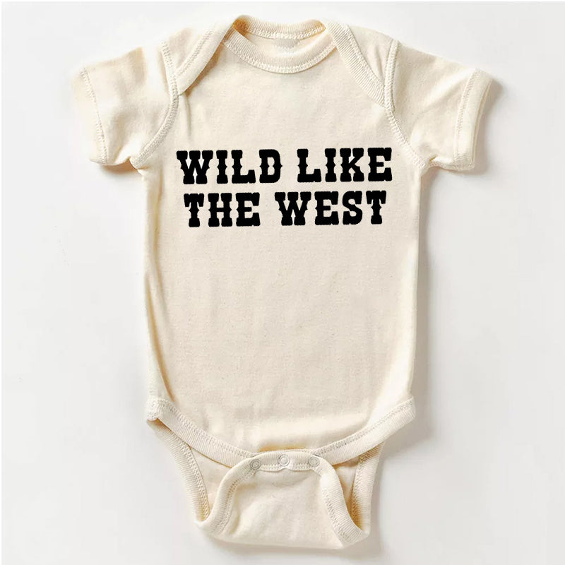 Wild Like The West Baby Bodysuit