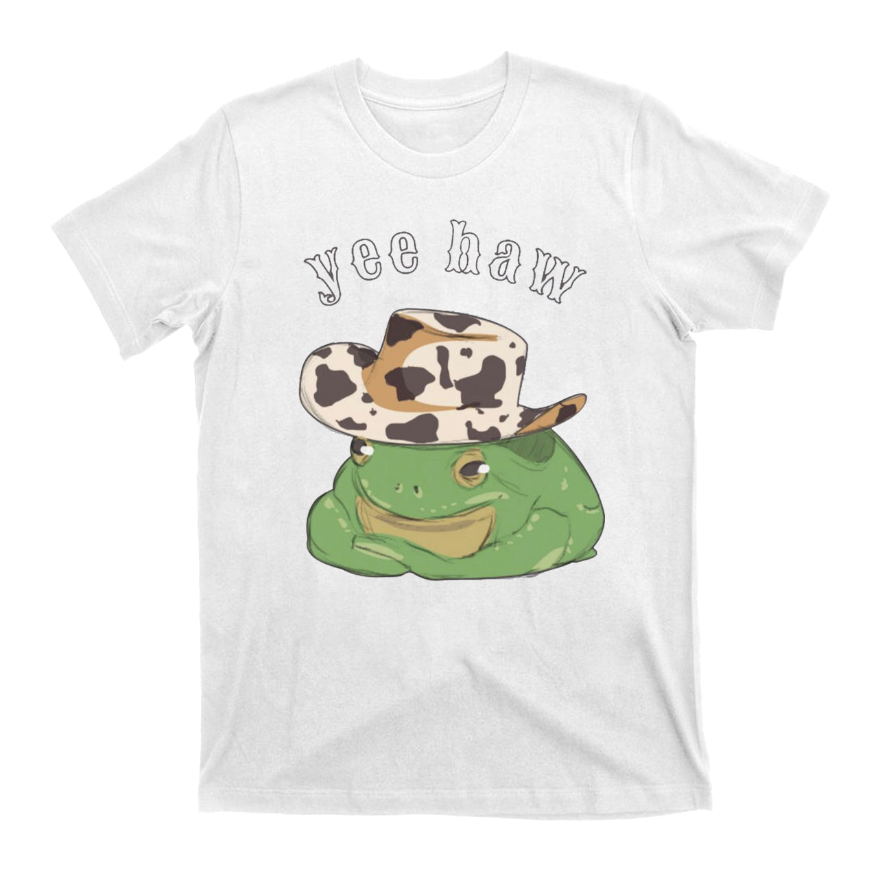 Frog Yee Haw Cowboy T-Shirts