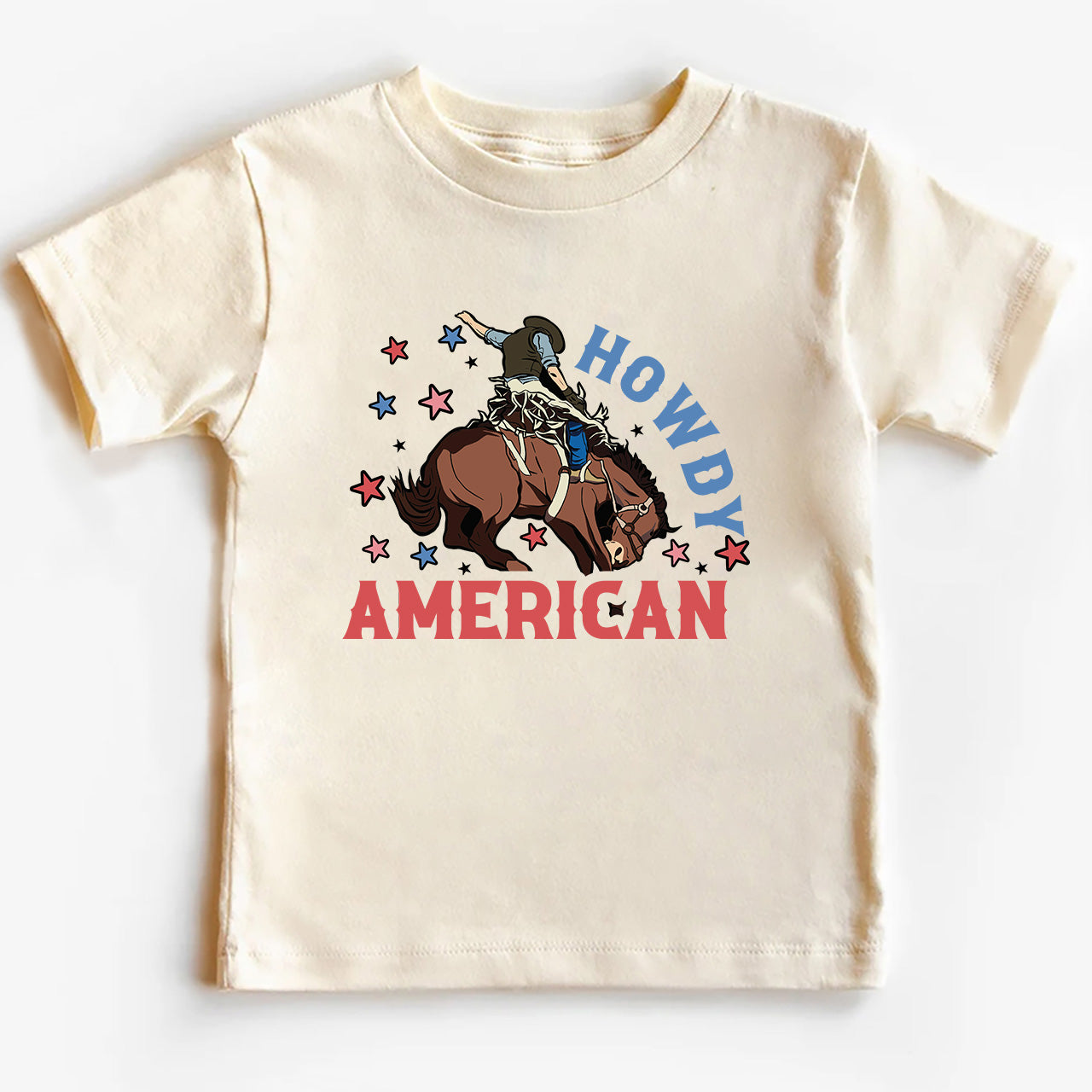 Howdy American Cowboy Kids T-shirt