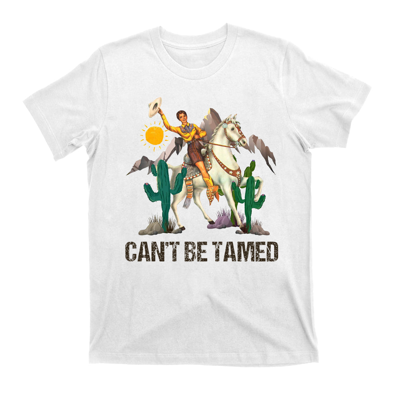 Can't Be Tamed Cowboy Tees