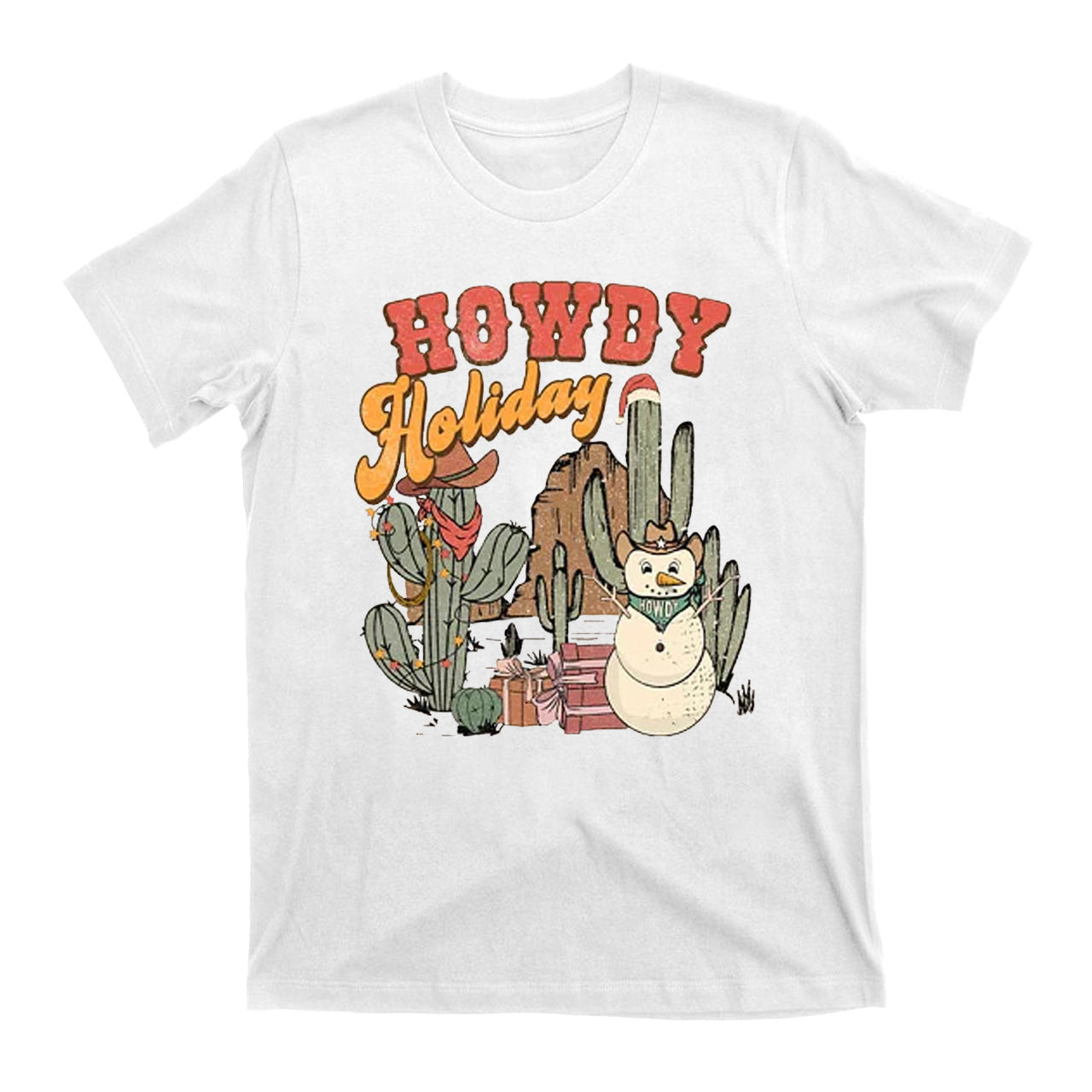 Howdy Holiday Western Cowboy T-Shirts